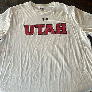 Under Armour White Utah Utes Shirt